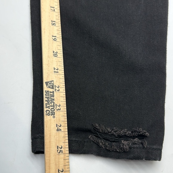 Elite Black Distressed denim Women’s Jeans size XL elastic waist‎ band (E15) - Picture 4 of 11